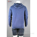 Men's longsleeve sweatjacke with hood